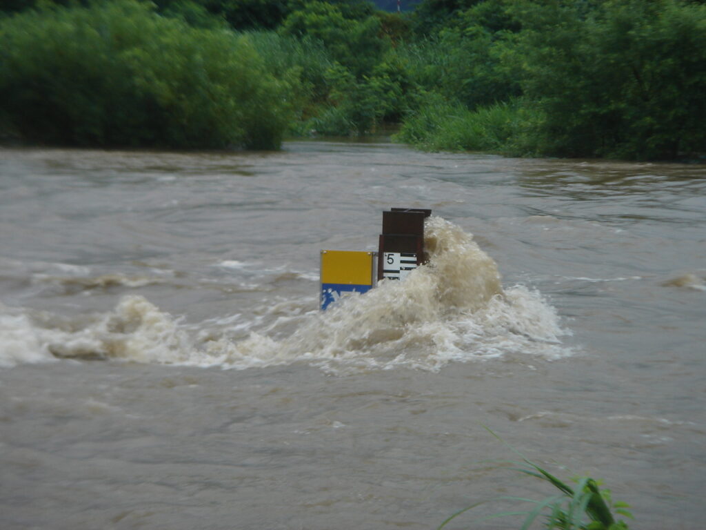 洪水状況